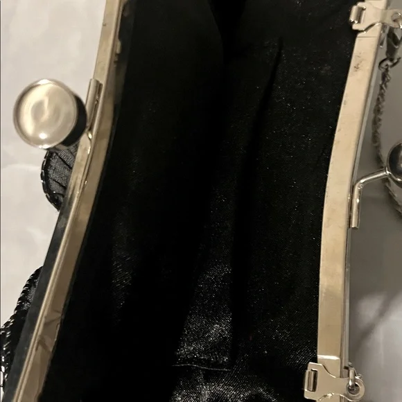 Elegant  vintage Black Evening Clutch - Picture 3 of 3
